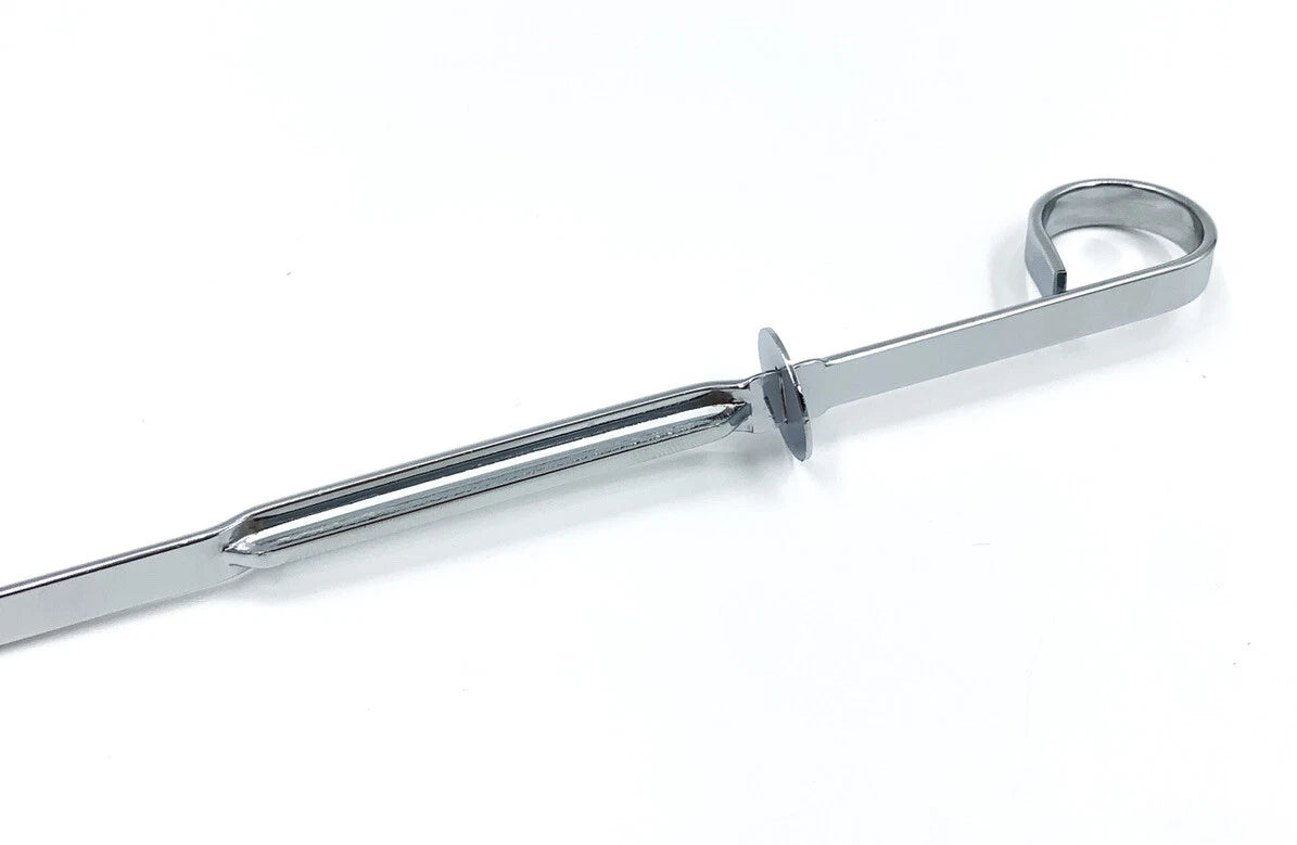 Engine Oil Dipstick Chrome Replacement for 1949-1953 Ford Flathead V8