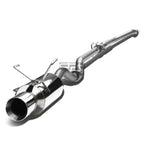 4" Rolled Muffler Tip Racing Catback Exhaust System for Honda Civic Si EP3 (2002–2005)