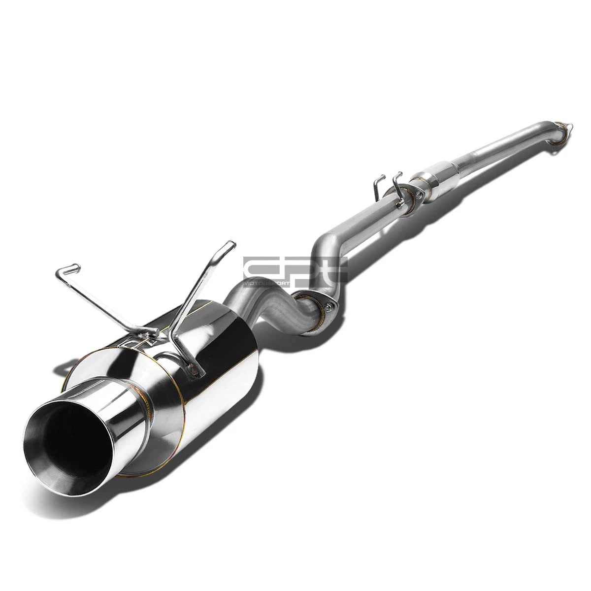 4" Rolled Muffler Tip Racing Catback Exhaust System for Honda Civic Si EP3 (2002–2005)