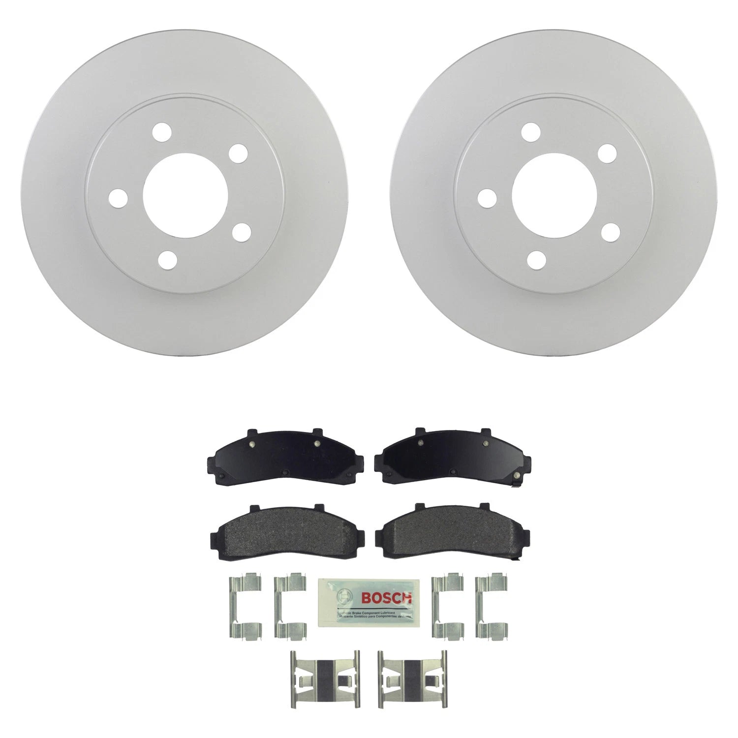 Front Rotors & Ceramic Disc Brake Pad Kit for Ford Explorer B3000 (1991–2001)