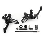 CNC Aluminum Rearsets Footpegs for Kawasaki Ninja ZX-25R (2020–Present)