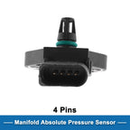 Manifold Absolute Pressure Sensor 038906051D for Volkswagen Tiguan (2009–2014)