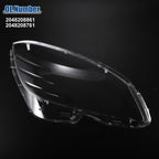 Pair Headlight Clear Lens Cover for Mercedes Benz C-Class W204 (2007–2014) No.2048208861