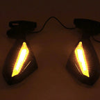 LED Turn Signal Rearview Mirrors for Honda Kawasaki Yamaha YZF R6S (2006-2016)