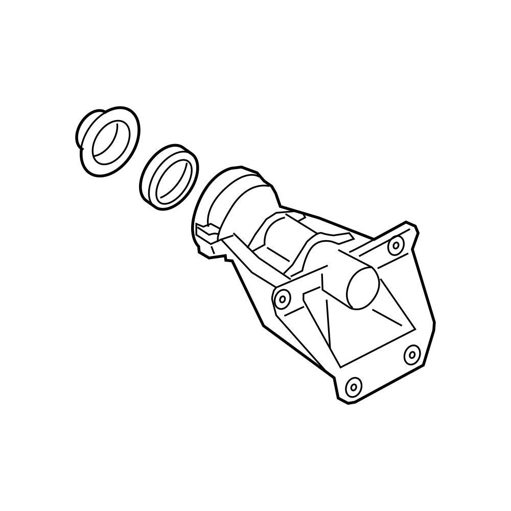 CV Axle Shaft Carrier Bearing Bracket for BMW (31508639382)
