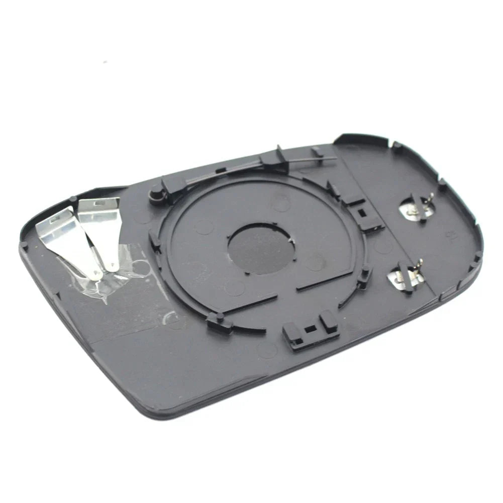 Left Blue Heated Side Mirror Glass with Plate for Mercedes S Class (1999-2003)