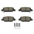 4X Rear Ceramic Brake Pads Kit for Honda CR-V (2017–2023)