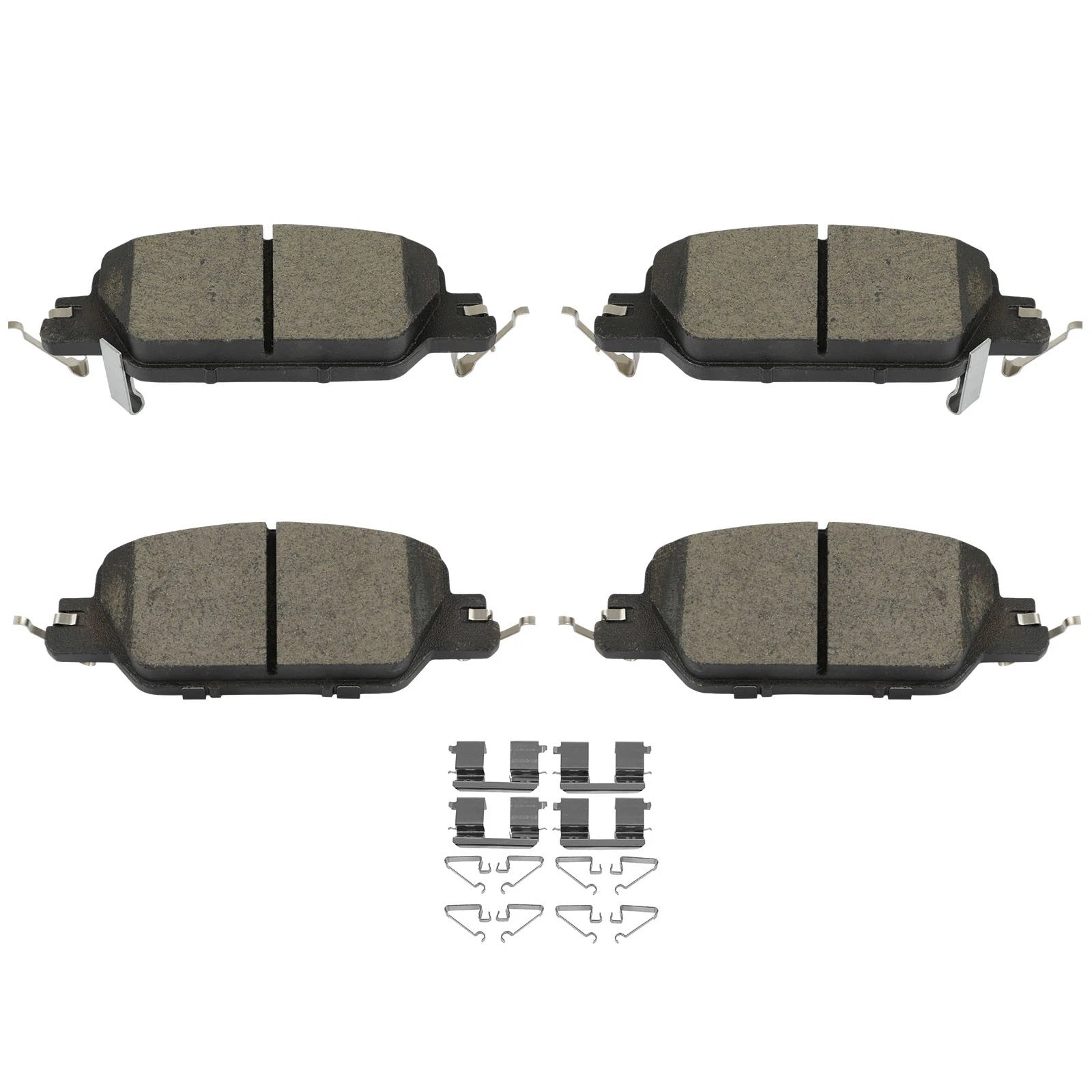 4X Rear Ceramic Brake Pads Kit for Honda CR-V (2017–2023)