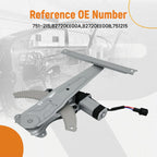 Rear Right Passenger Window Regulator for Nissan Versa (2007–2013) 82720EE00A 751215