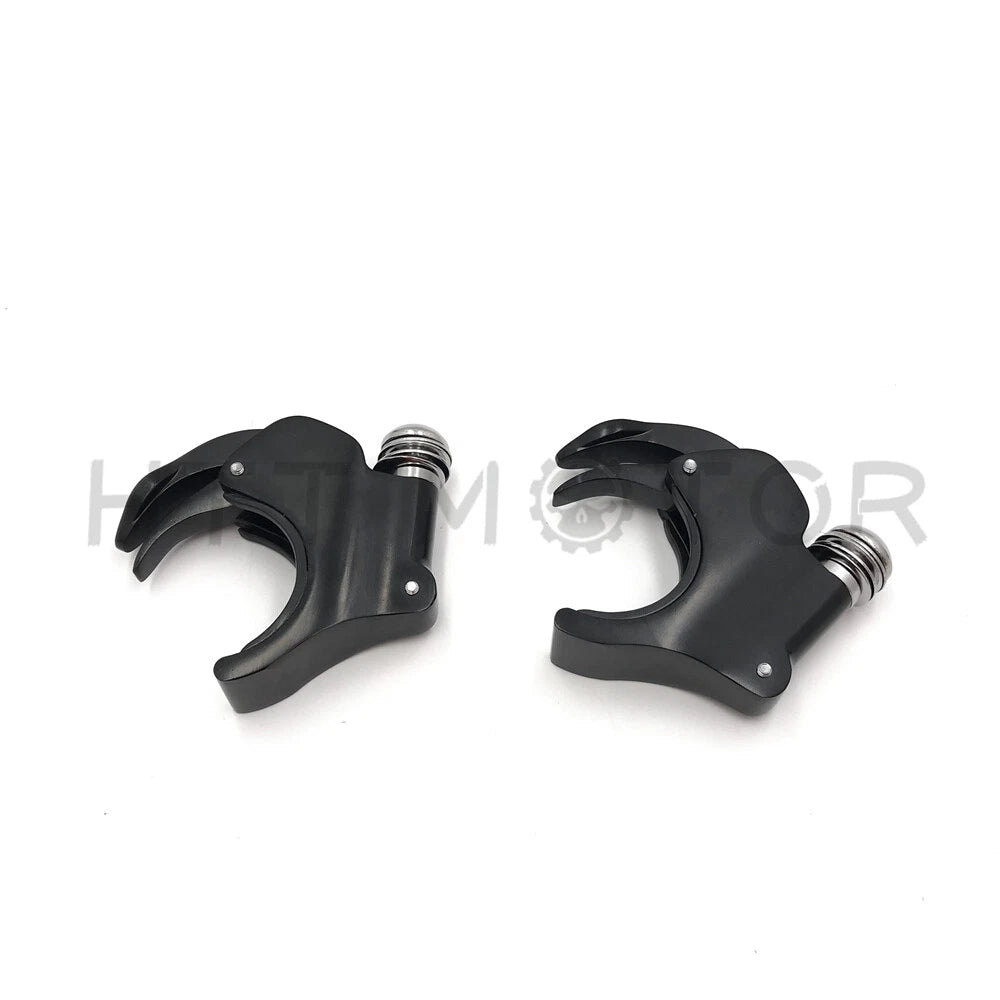 49mm Windshield Clamps for Harley Dyna (2006–2023), VROD (2002–2010), XL1200X (2016–2023)