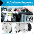A/C Compressor for Nissan X-Trail T31 (2008–2014) M9R Diesel 2.0L