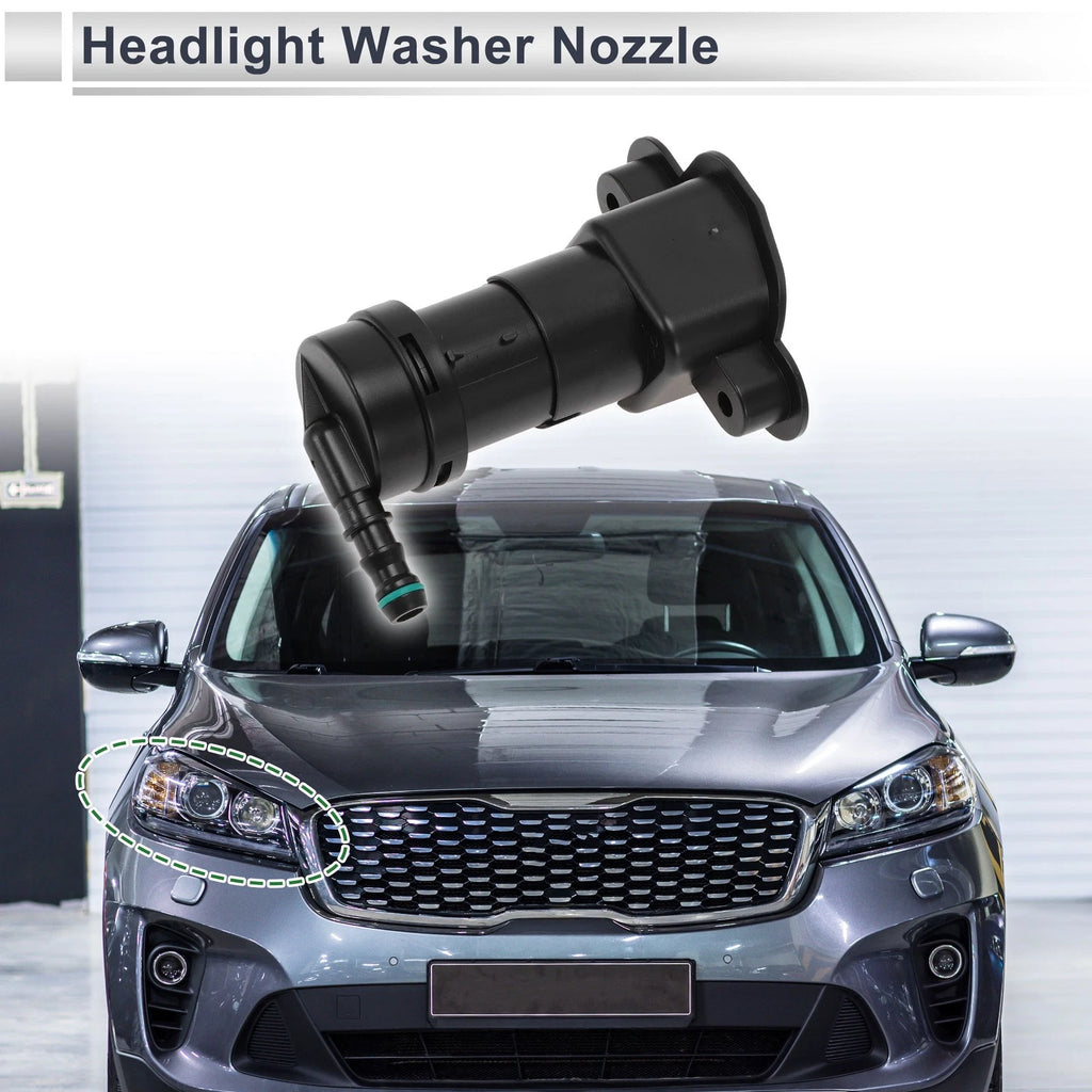Front Passenger Side Headlight Washer Nozzle for Audi A4 (2002–2008) No. 8E0955102G