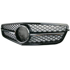 Front Grille for Mercedes Benz C63 C-Class W204 (2008–2013) Chrome Black