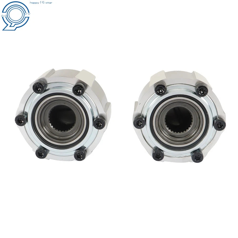 2X Manual Locking Hubs for Nissan D21 (1986–1997)