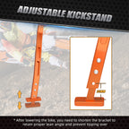 NICECNC Side Kick Stand for KTM 250 350 450 SXF SX-F (2016–2025) Orange