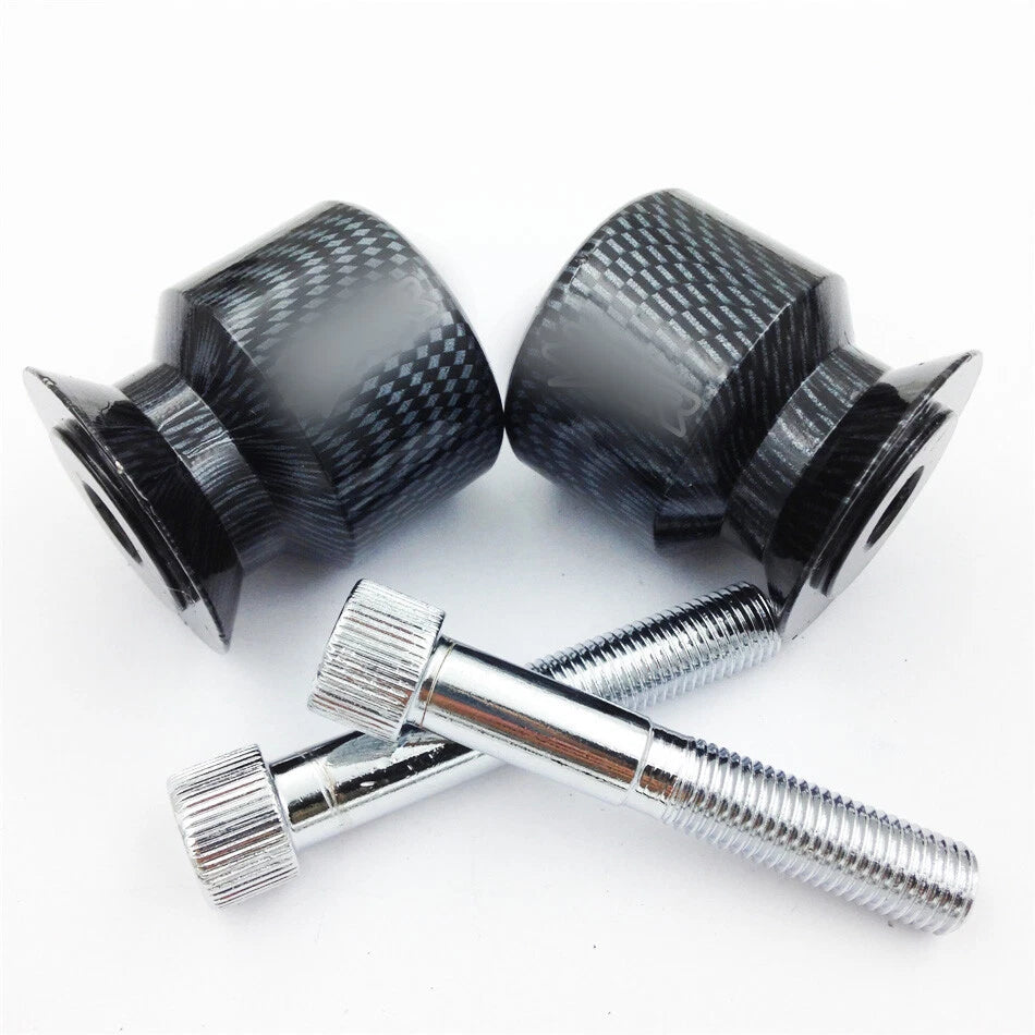 Carbon Swingarm Spools for Kawasaki Ninja 250R 650R ZX6R ZX9R ZX10R ZX12R ZX14R ZZ
