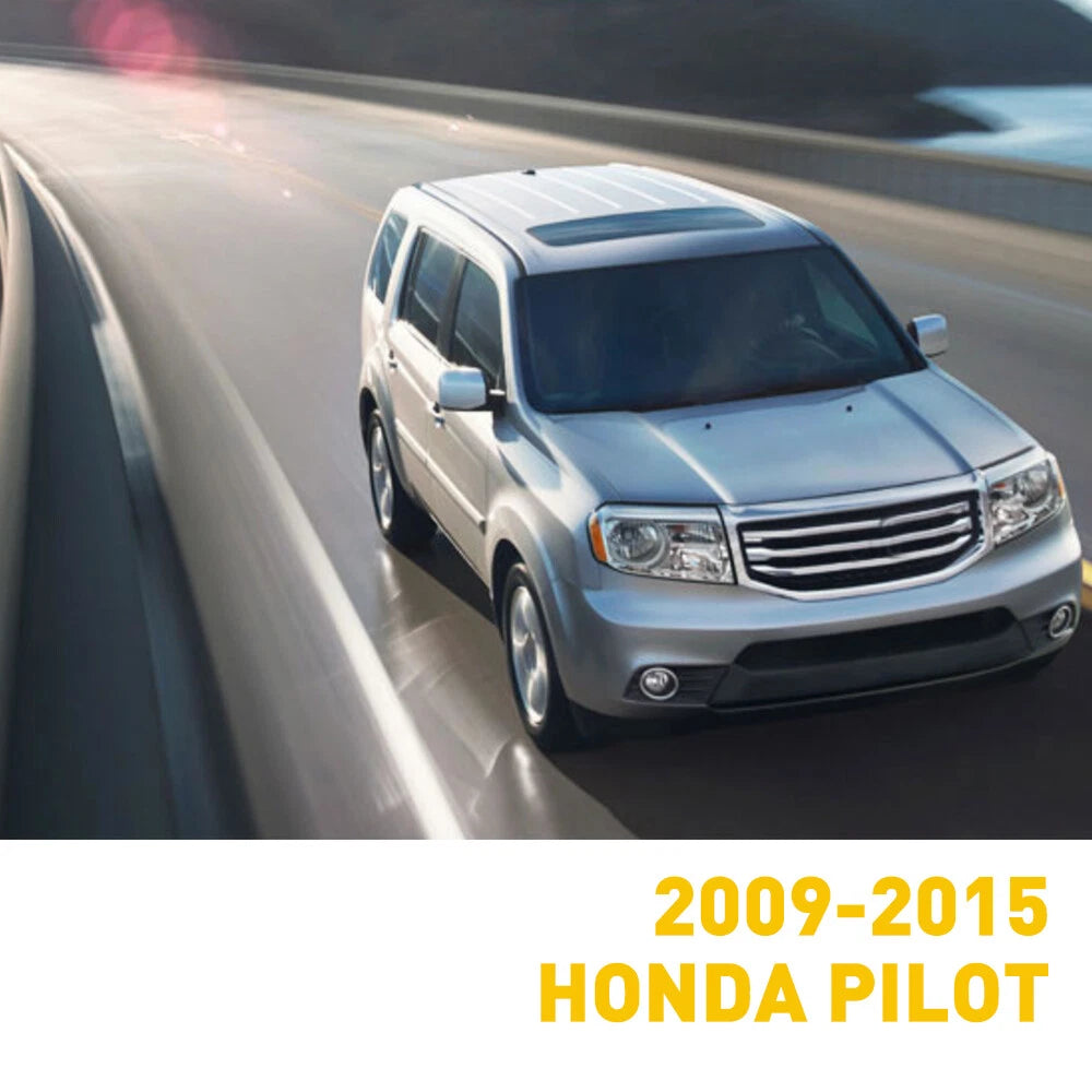 Front Door Armrest & Center Console Lid Cover for Honda Pilot (2009-2015)