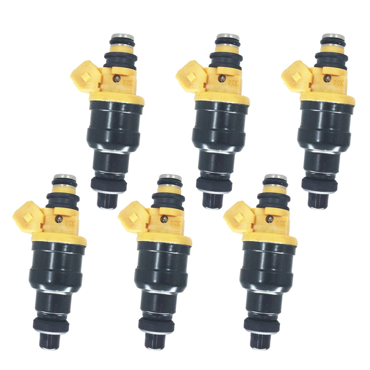 Set of 6 Fuel Injectors for Dodge Chrysler Plymouth Mitsubishi Eagle (1.5-2.5)