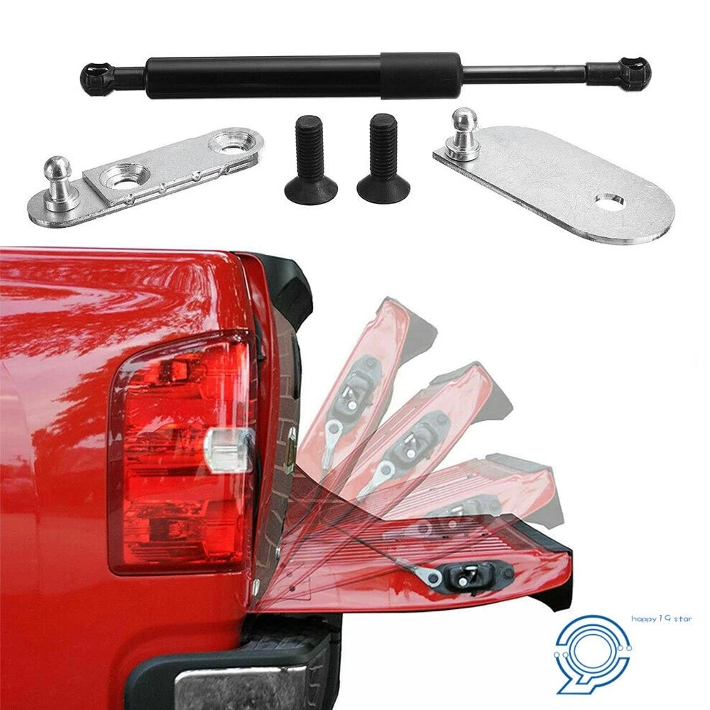 Rear Tailgate Gas Prop Lift for Ford Ranger (2019–2020) Black Stainless Steel
