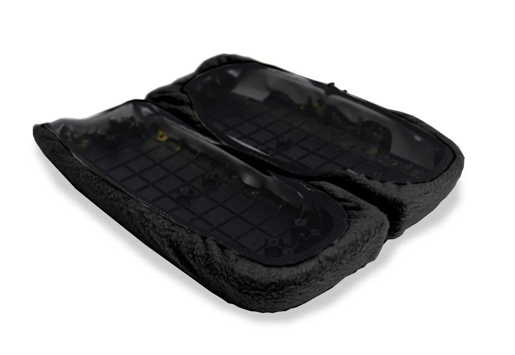 Fleece Console Lid Armrest Cover for Nissan Murano (2005–2007) Black