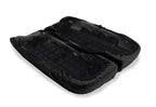 Fleece Console Lid Armrest Cover for Nissan Murano (2005–2007) Black