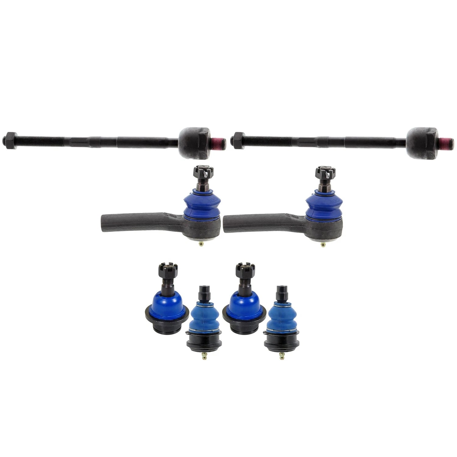 8PC Tie Rod Ends & Ball Joint Kit for Ford Ranger RWD (2005–2011)