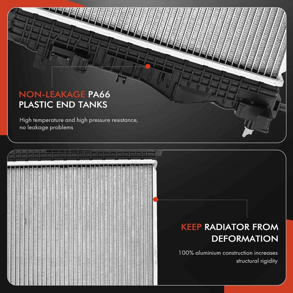 Radiator with Oil Cooler for Buick Cascada (2016–2019) Chevrolet Cruze Limited