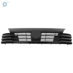 Front Bumper Upper Grille for Nissan Kicks S SV (2025) Gloss Black