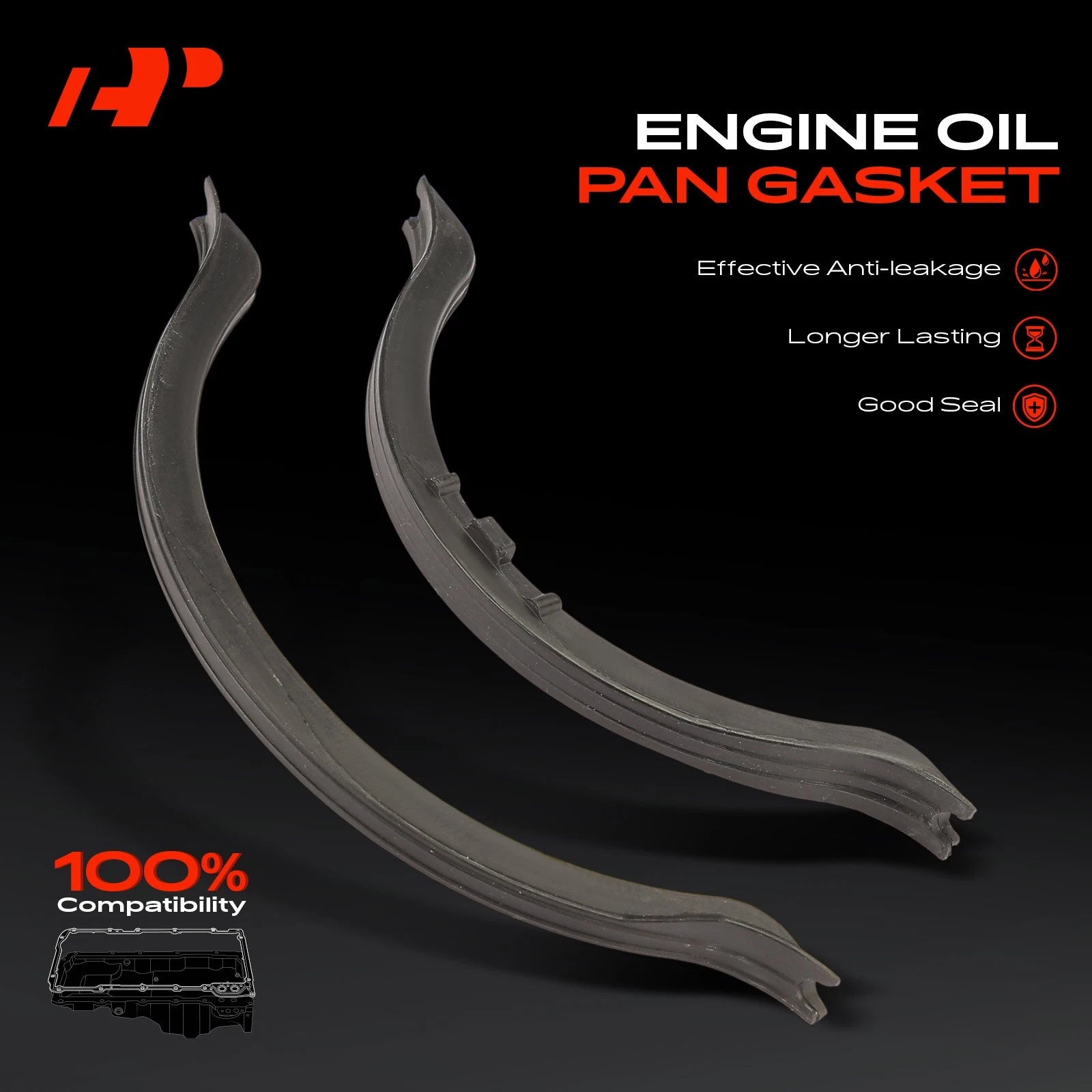 Engine Oil Pan Gasket Set for Ford Escort (1991–1996)