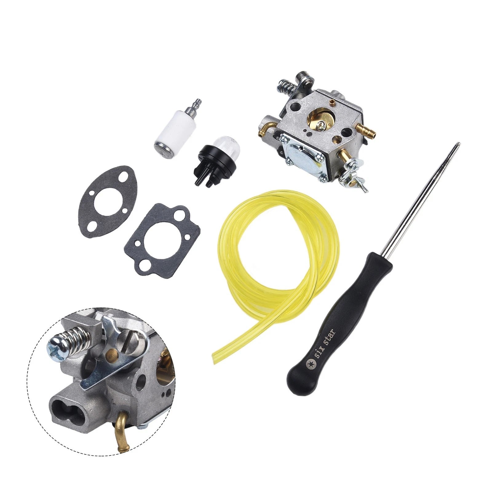 Complete Carburetor Kit for 525L 525LS Trimmer (Part Number 584901401)