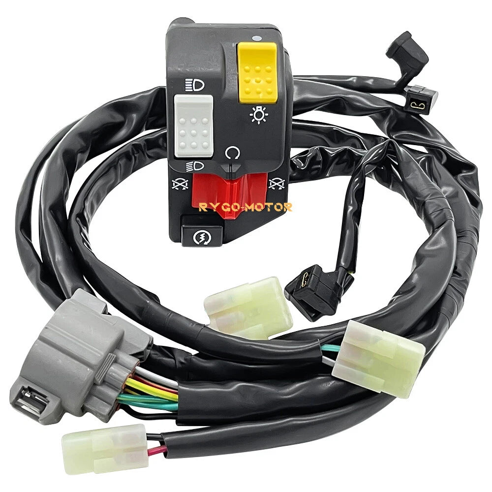Handlebar Start Headlight Kill Switch for Honda TRX300X TRX300EX (2007–2009)