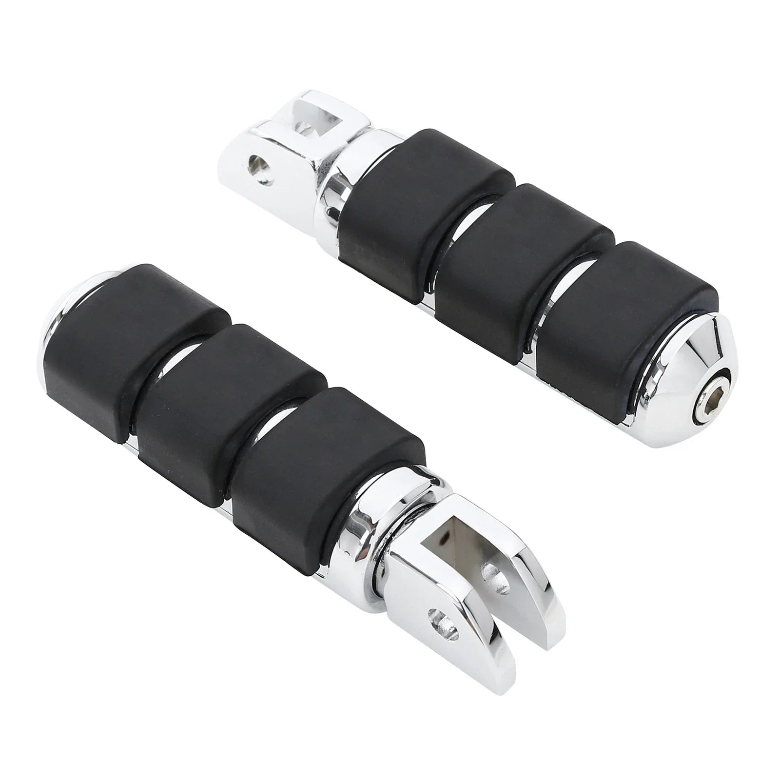 Chrome Rider Driver & Passenger Footpegs Bracket for Harley Softail (2018-2025)