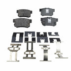 Set of 4 Ceramic Brake Pads for Honda Civic (2006–2011) w/ Rear Disc Brake