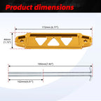 Gold JDM Aluminum Battery Hold Down Tie for Honda Civic EG EK S2000