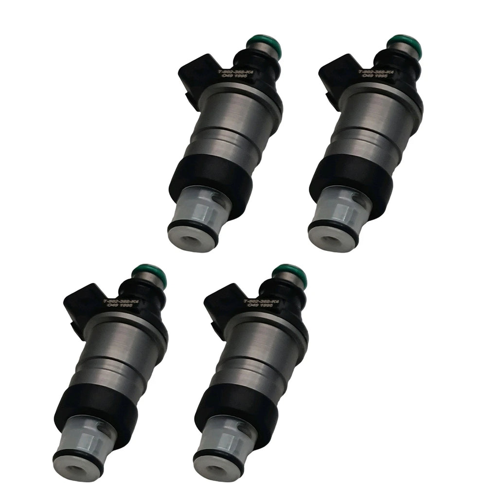 Set of 4 Fuel Injectors for Honda Civic (1999–2000) & Accord (1998–2002)