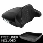 Matte Chopped Trunk Backrest Pad for Harley Touring Road Glide (2014–Present)
