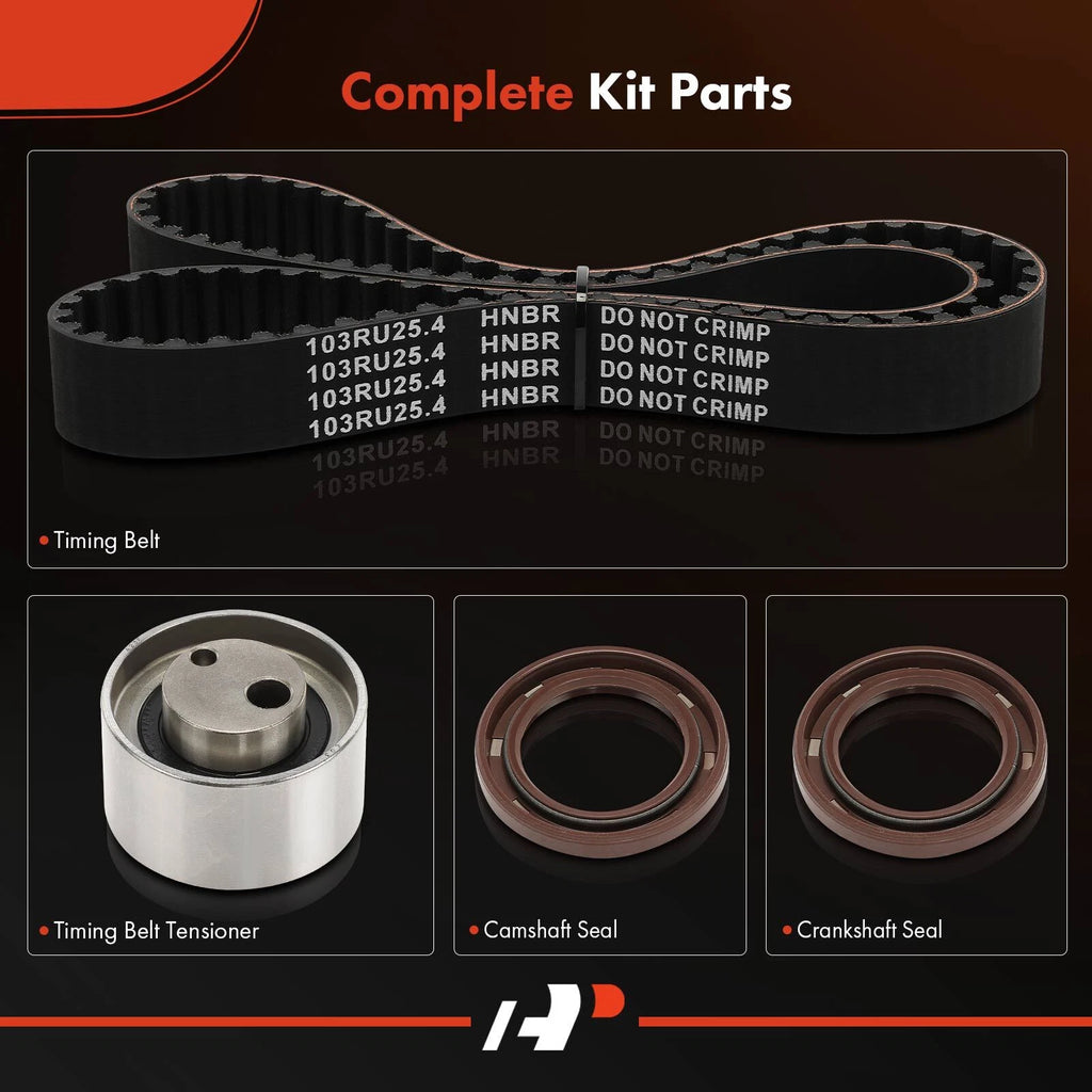 5X Timing Belt Kit for Ford Probe (1989–1992) Mazda MX-6 626 (1988–1992)