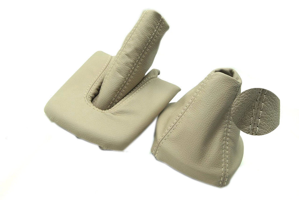 Manual & E Brake Boot Set for BMW E85 M3 Z4 (2003–2008) Beige Leather