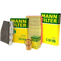 Mann Oil Air Carbon Cabin Filter Service Kit for Audi TTS Quattro (2009–2014)