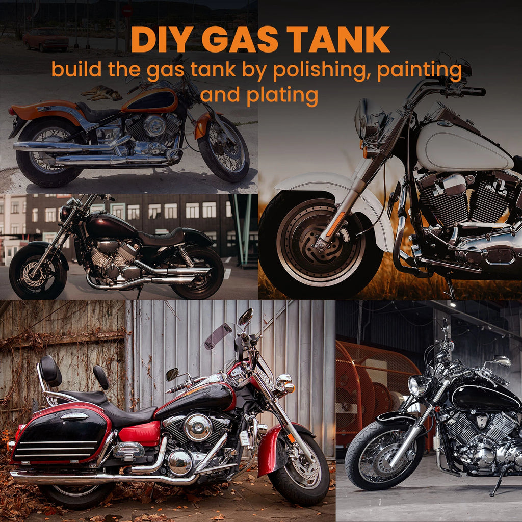 1.5 Gallon Gas Fuel Tank for Harley Sportster Ironhead (1955–1978)