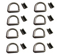 Set of 8 Weld On D Rings for Flatbed Truck Trailer