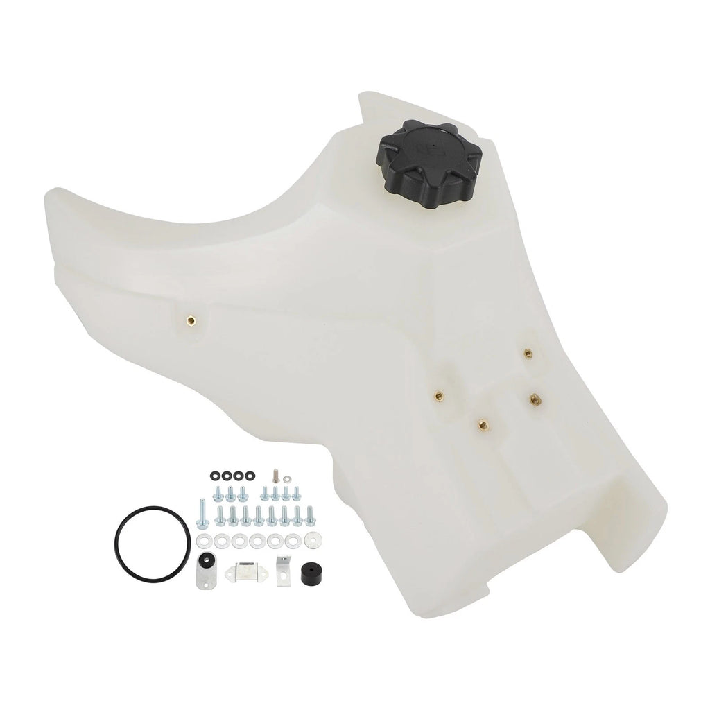 3.0 Gallon White Fuel Gas Tank with Cap for Honda CRF 450 X L RL (2019–2024)