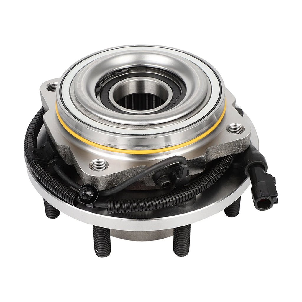 2 Front Wheel Hub Bearings for Ford F-250 F-350 Super Duty 4WD (2005–2009) W/ABS
