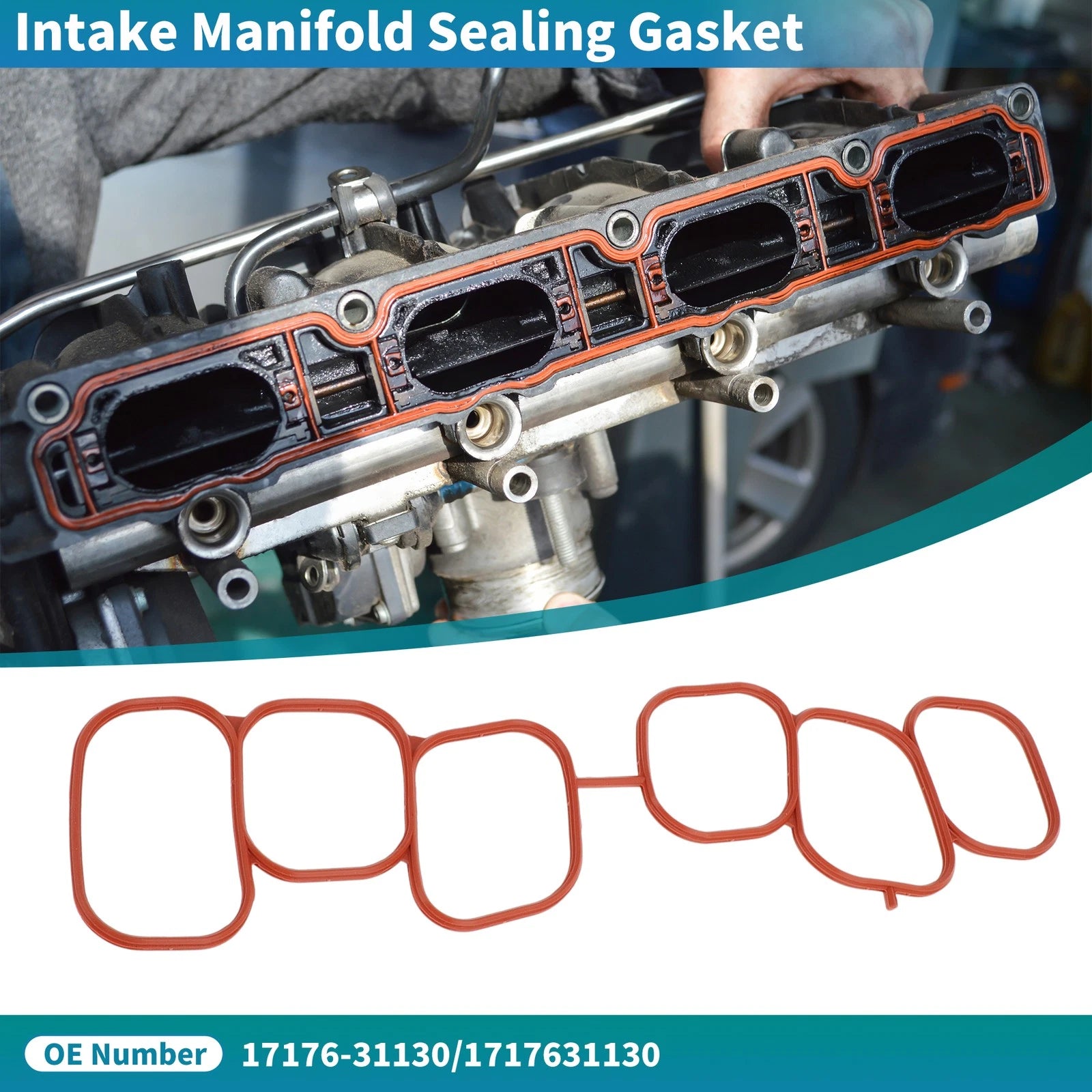 Upper Engine Intake Manifold Gasket for Toyota Camry (2018–2024) 17176-31130
