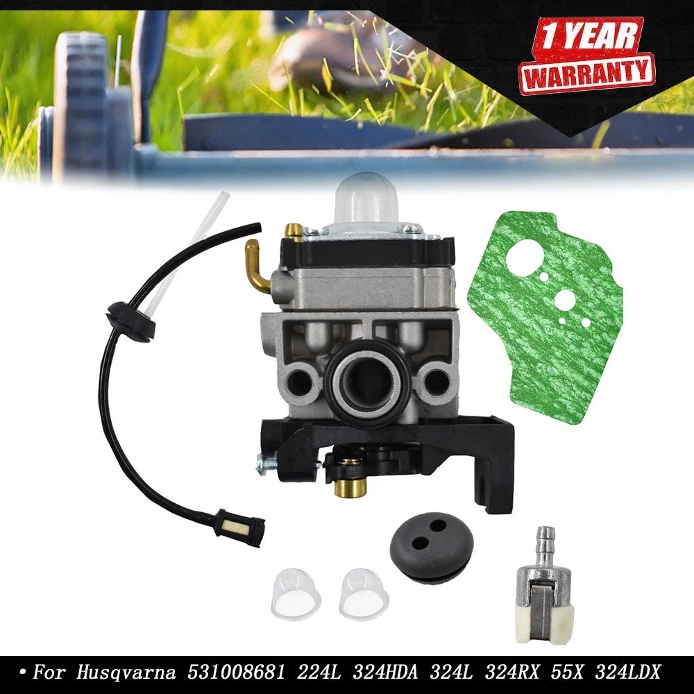Carburetor for Husqvarna 224L 324HDA 324L 55X (2010–2023)