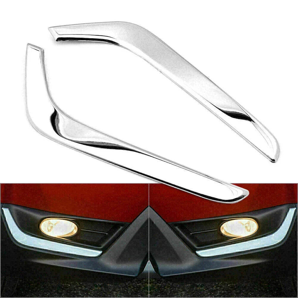 Front Fog Light Lower Cover Trim Chrome for Honda CR-V (2017-2019)