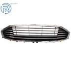 Front Upper Bumper Grille for Ford Mondeo (2019-2020) Chrome & Black