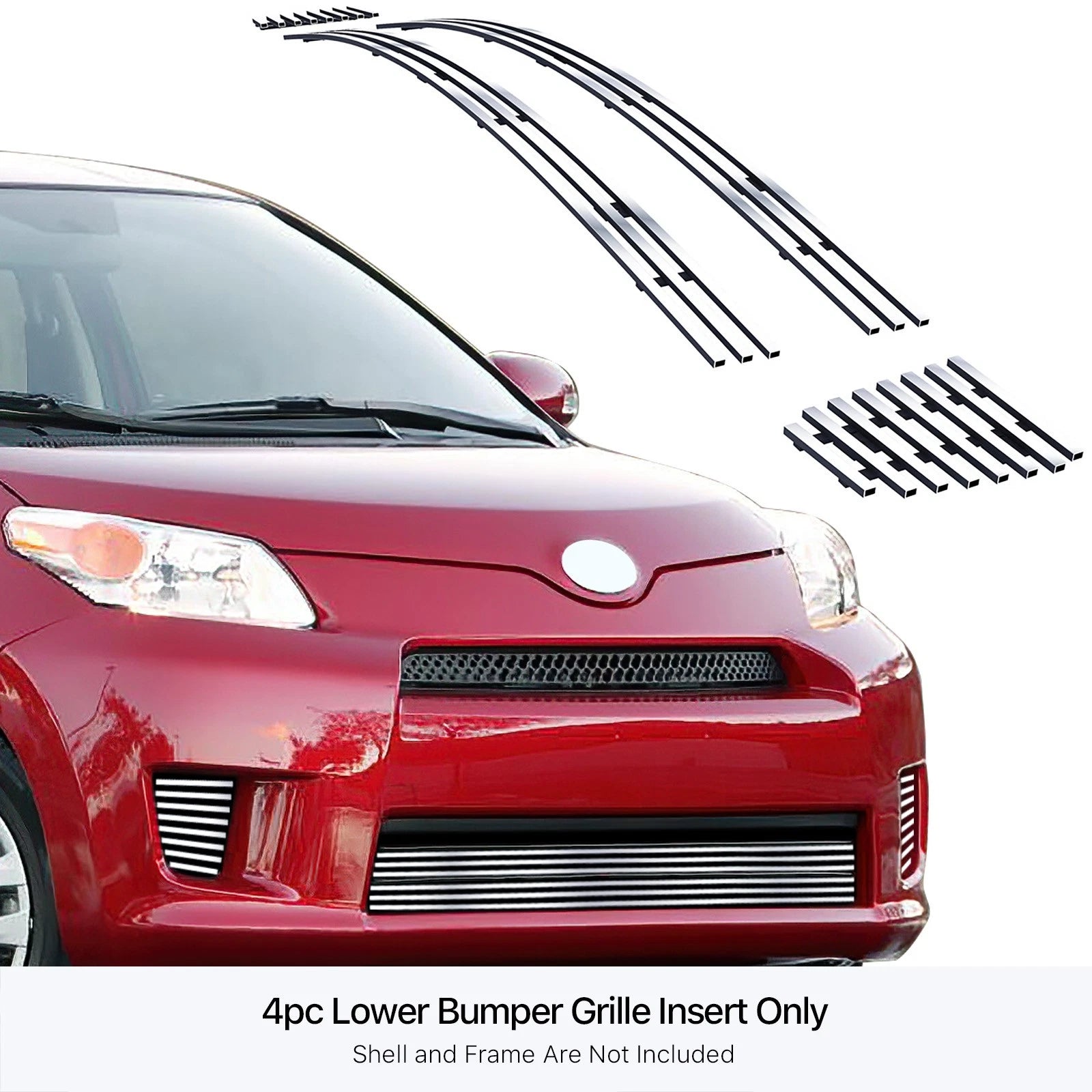 Stainless Steel Chrome Billet Grille Insert for Scion XD (2007-2013)