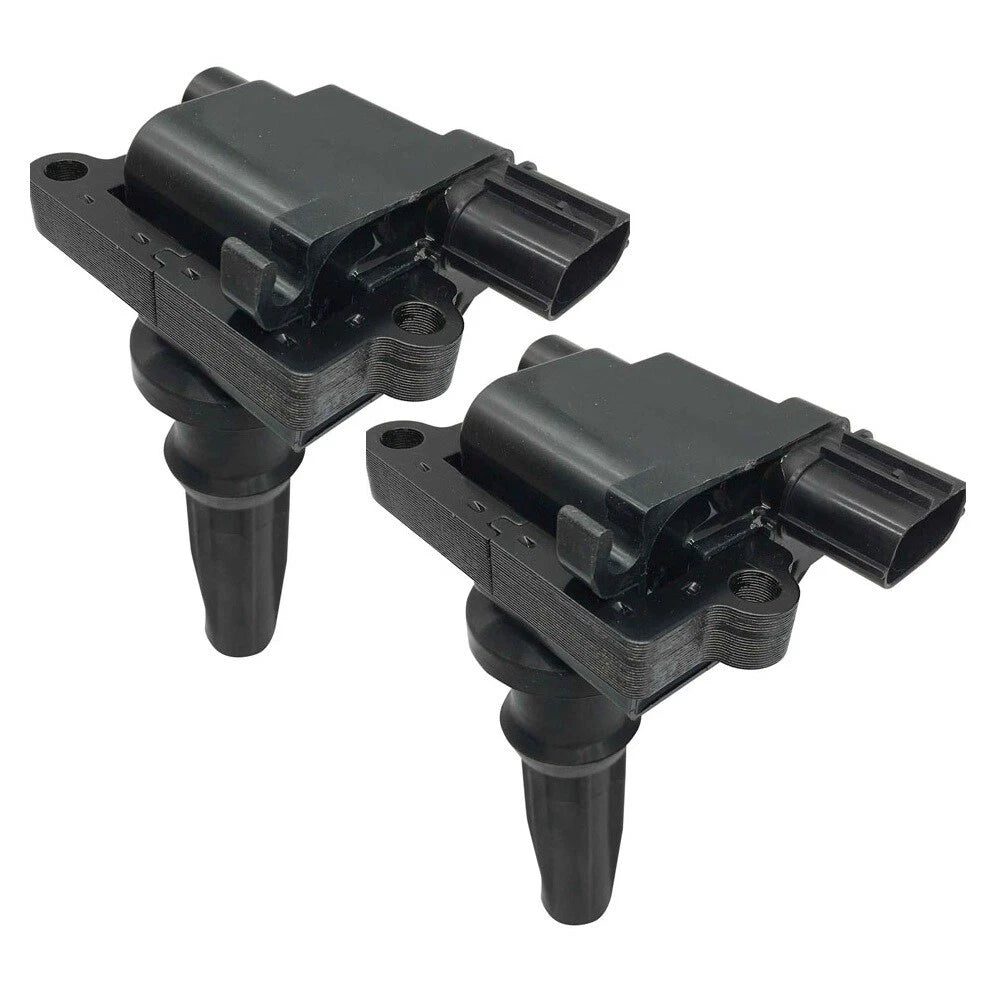 Set of 2 Ignition Coils for Hyundai Santa Fe, Sonata, Kia Magentis, Optima (2.4L L4)