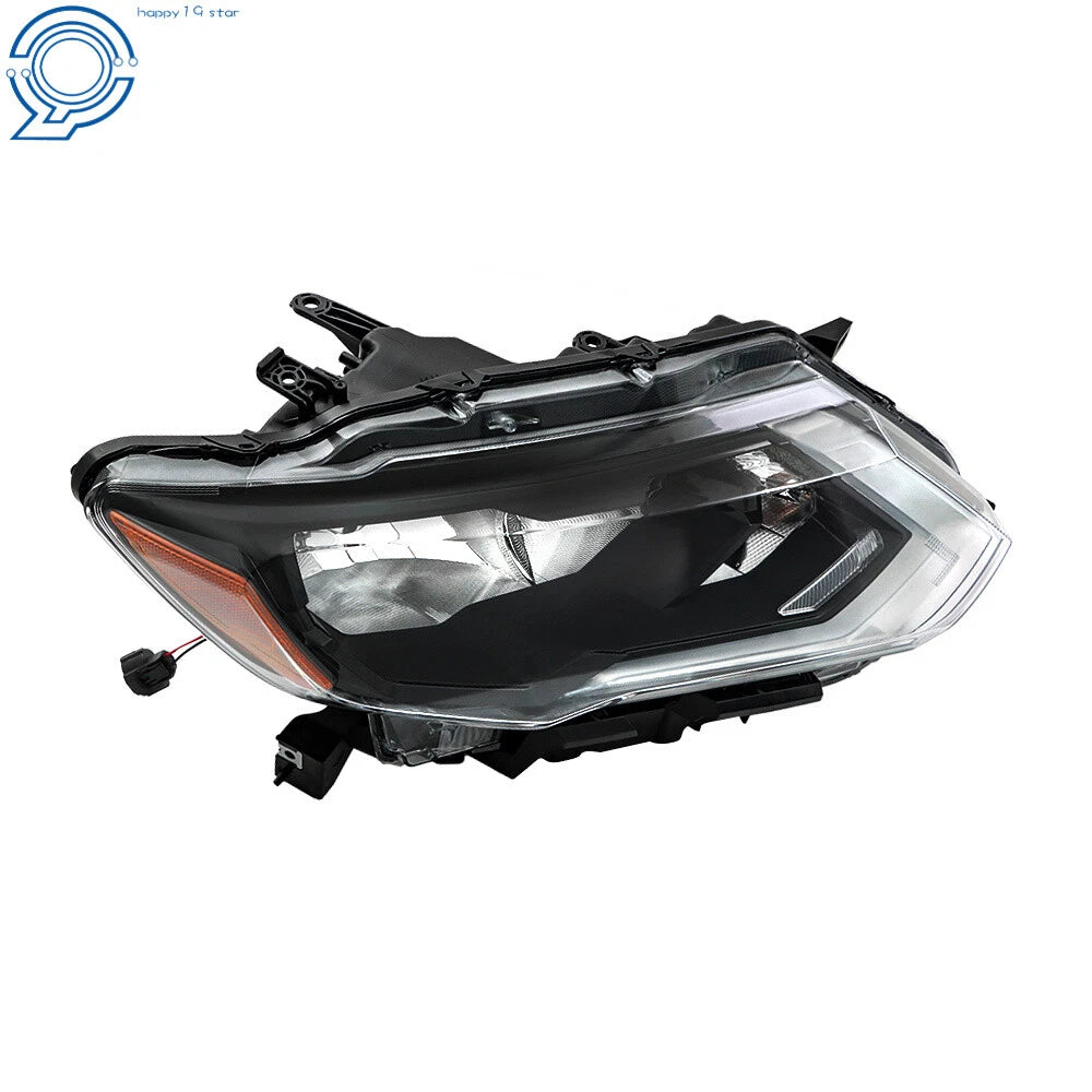Headlight for Nissan Rogue (2017-2019) Halogen LED DRL Passenger Side